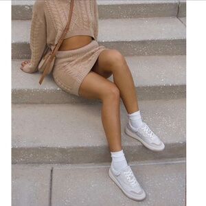 FINAL SALE 🎈 NEW DOLCE VITA Adella Leather Women’s Sneakers Off White New